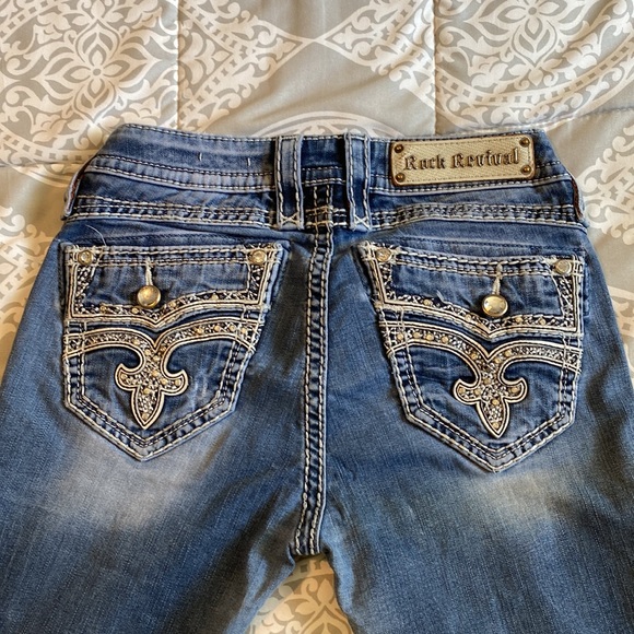Rock Revival size 27 Calli boot cut 31 inseam like new - Picture 3 of 6